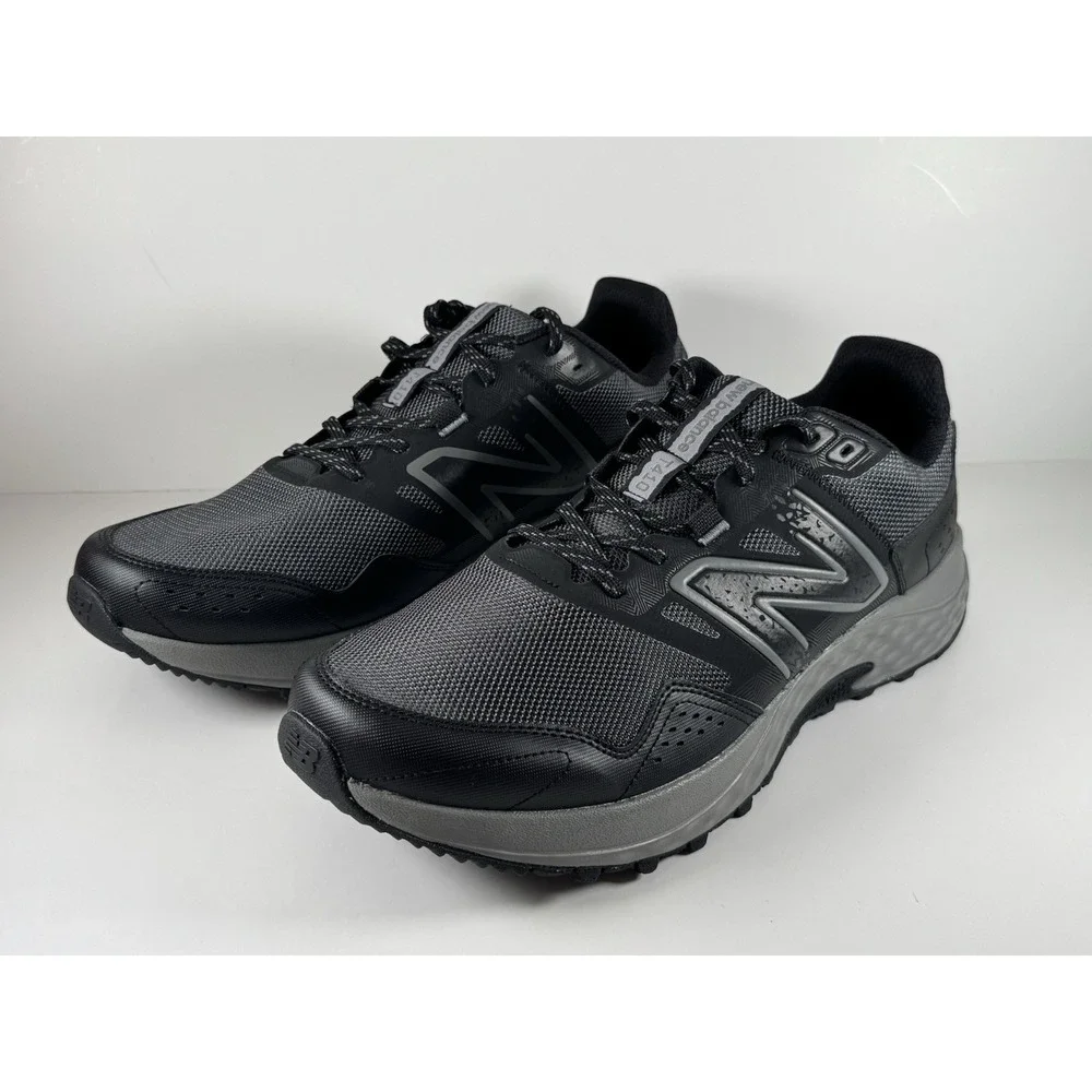 New‎ Balance 410v8 Trail Running Shoe Men Sz 14 4E Wide Black/Grey MT410LB8